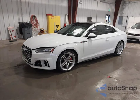 2019 Audi A5 45 Premium z USA, uszkodzony, nr VIN WAUTNAF50KA036997